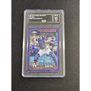 2024 Topps Chrome Logofractor Edition Will Smith Purple MLB Refractors #/250